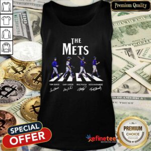 Beautiful The Mets Players Abbey Road 2021 Signatures Tank Top