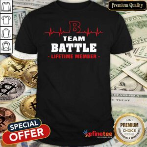 Excellent Team Battle Lifetime Member Shirt - Design By Refinetee.com