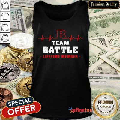 Excellent Team Battle Lifetime Member Tank Top - Design By Refinetee.com