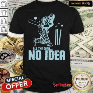 Fantastic Hockey All The Gear No Idea Shirt - Design By Refinetee.com