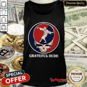 Fantastic Jesus In Grateful Dude Tank Top