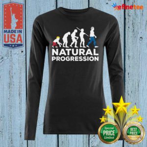 Funny Evolution Anti Trump Natural Progression 2020 Long-sleeved
