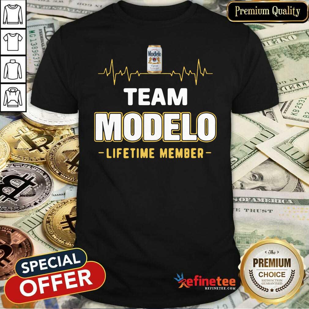 Good Team Modelo Lifetime Member Shirt - Design By Refinetee.com