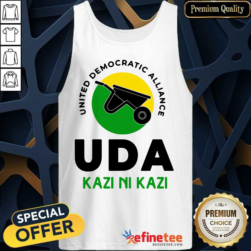 Good United Democratic Alliance Uda Kazi Ni Kazi Tank Top - Design By Refinetee.com United Democratic Alliance Uda Kazi Ni Kazi Tank Top - Design By Refinetee.com
