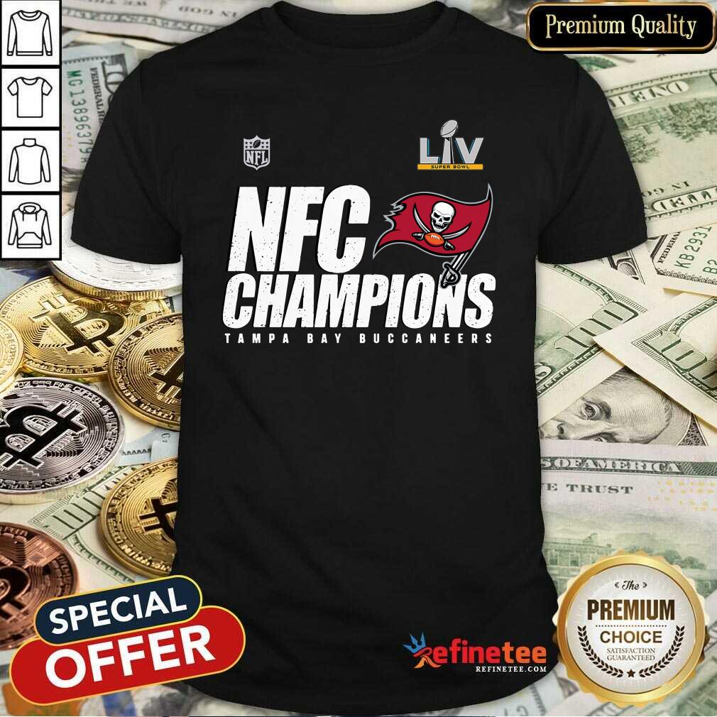 Great NFC Champions Tampa Bay Buccaneers Super Bowl LV Shirt