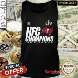 Great NFC Champions Tampa Bay Buccaneers Super Bowl LV Tank Top