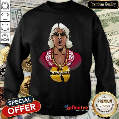 Great Ric Flair Wu Tang Clan Sweatshirt - Design By Refinetee.com