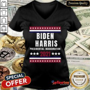 Happy Biden Harris Presidential Inauguration 2021 End Of An Error V-neck