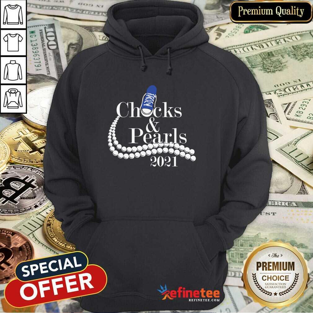 Happy Pearls Blue Sneakers Checks And Pearls 2021 Hoodie Happy Pearls Blue Sneakers Checks And Pearls 2021 Hoodie