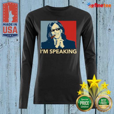 Hot Excuse me Im Speaking Funny Kamala Harris Thug Biden 2020 Long-sleeved