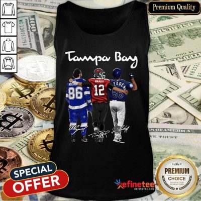 Hot Tampa Bay Nikita Kucherov Tom Brady Mvp Signatures Tank Top
