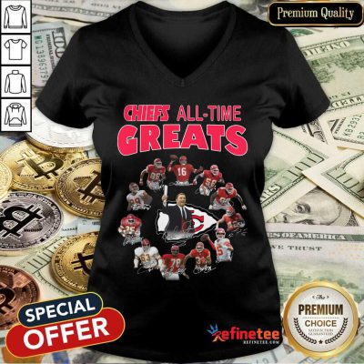 Official Kansas City Chiefs All-time Greats Signatures Tank Top - Design By Refinetee.com