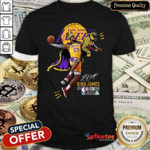 Official Los Angeles Lakers King James All Star 2019 Signature Shirt - Design By Refinetee.com
