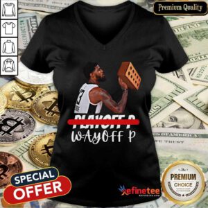 Official Paul George Playoff P Wayneoff P V-neck