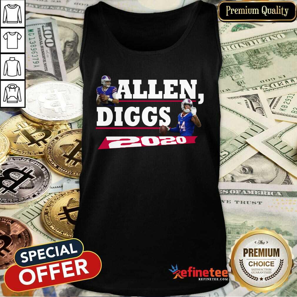 Premium Allen Diggs 2020 Buffalo Bills Tank Top Premium Allen Diggs 2020 Buffalo Bills Tank Top
