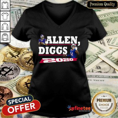 Premium Allen Diggs 2020 Buffalo Bills V-neck
