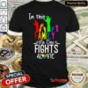 Premium In This Family No One Fights Alone Lgbt Shirt - Design By Refinetee.com
