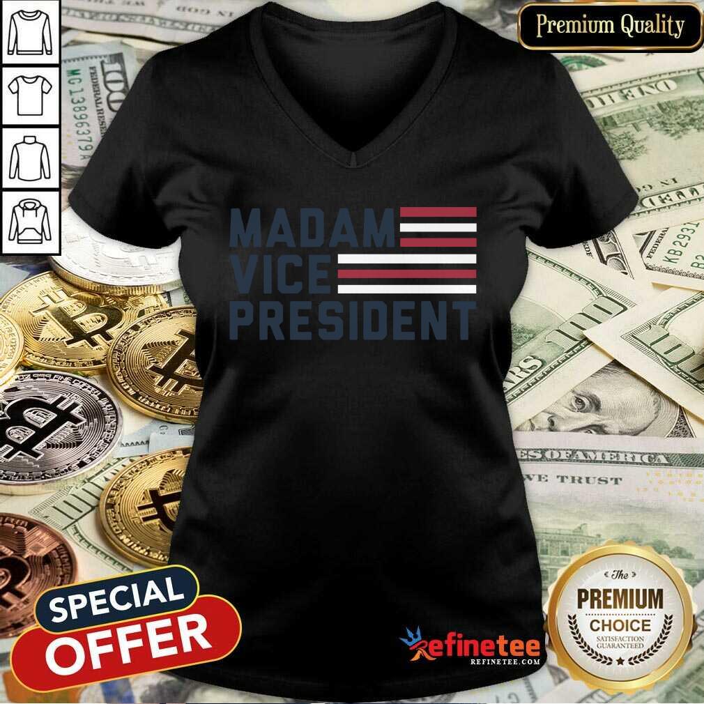 Premium Mvp Madam Vice President V-neck Premium Mvp Madam Vice President V-neck