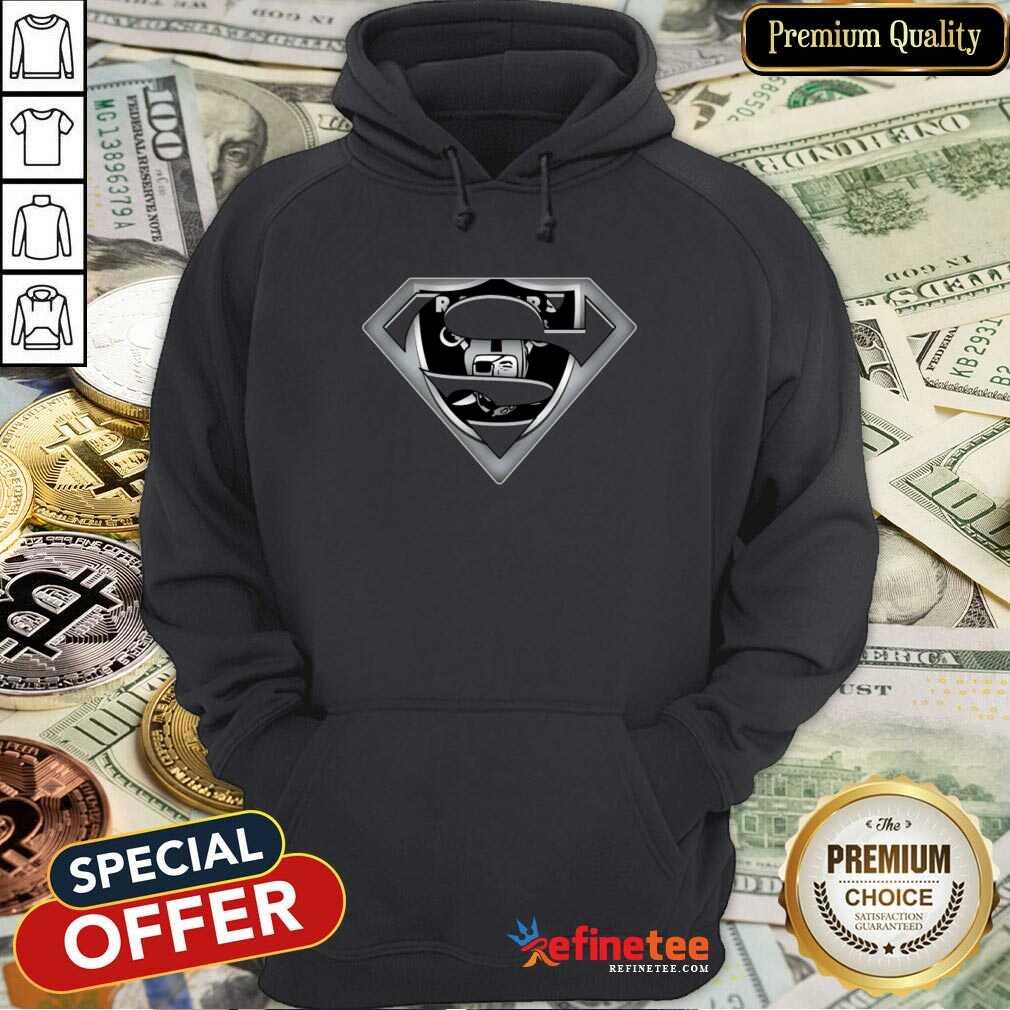 Premium Oakland Raiders Superman 2021 Hoodie Premium Oakland Raiders Superman 2021 Hoodie