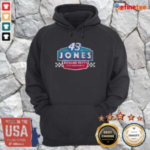 Pretty 43 Erik Jones Richard Petty Motorsports 2021 Hoodie