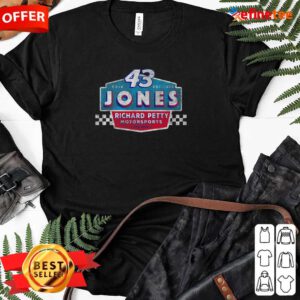 Pretty 43 Erik Jones Richard Petty Motorsports 2021 Ladies-tee
