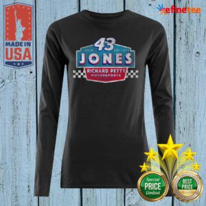 Pretty 43 Erik Jones Richard Petty Motorsports 2021 Long-sleeved