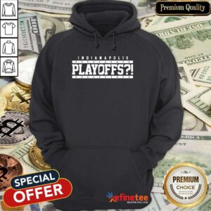 Pretty Indianapolis Colts Playoffs Hoodie - Design By Refinetee.com