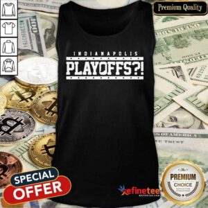 Pretty Indianapolis Colts Playoffs Tank Top - Design By Refinetee.com