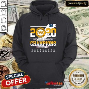 Pro 2020 Washington Football Nfc East Division Champions Washington Hoodie - Design By Refinetee.com