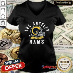 So Beautiful Los Angeles Rams V-neck