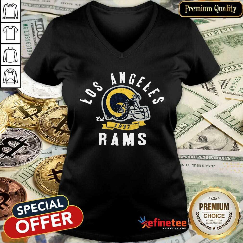 So Beautiful Los Angeles Rams V-neck So Beautiful Los Angeles Rams V-neck