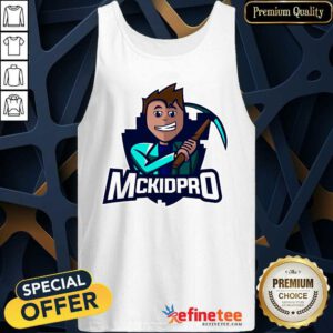 Super Nice Logo Mckidpro Tank Top