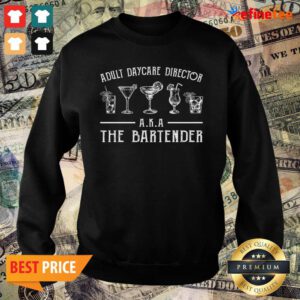 Wonderful Adult Daycare Director Aka The Bartender Colorful Sweater