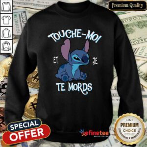 Wonderful Stitch Touche Moi Et Je Te Mords Sweatshirt
