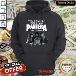 Wonderful Yes I Am Old But I Saw Panther On Stage Signatures Hoodie - Design By Refinetee.com