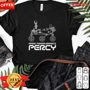 Attractive Mars Perseverance Percy Nasa Ladies-tee