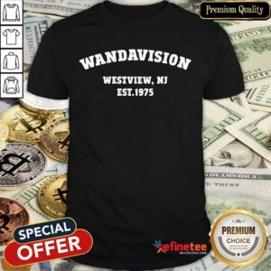 Awesome Wandavision Westview Nj Est 1975 Confident Shirt