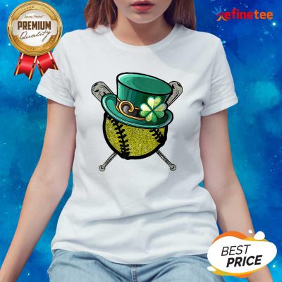 Baseball St Patrick’s Day Beer Ladies-tee