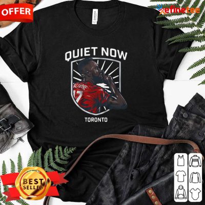 Beautiful Jozy Altidore Quiet Now Toronto 2021 Ladies-tee