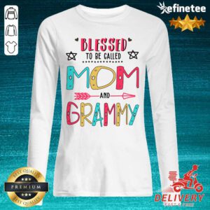 Blessed To Be Called Mom And Grammy Mother Day Long-sleveed