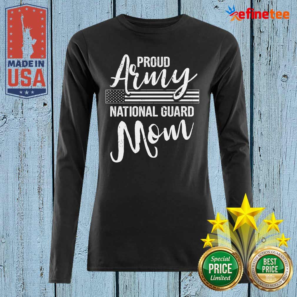 Cute Military Mom Army Gifts Proud Army National Guard Mom Long-sleeved Military Mom Army Gifts Proud Army National Guard Mom Long-sleeved