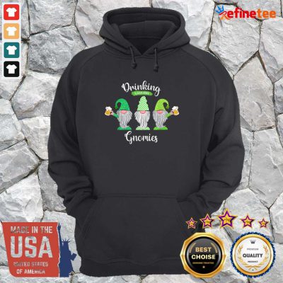 Drinking With My Gnomies Patrick's Day Hoodie