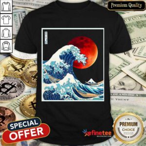 Excellent Godzilla Japanese Flag Hokusai Wonderful 89 Shirt