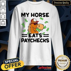 Excellent My Horse Eats Paychecks Great 45 Sweatshirt