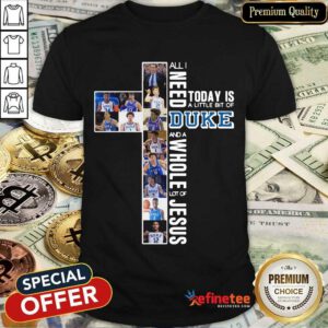 Fantastic Duke Blue Devils And A Whole Jesus Shirt