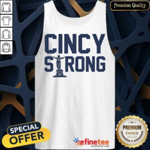 Funny Cincy Strong City Delighted Tank Top