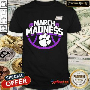 Funny Clemson Tigers 2021 NCAA Mens March Madness Shirt