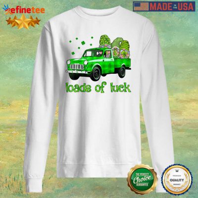 Gnomes Truck Loads Of Luck St Patrick's Day Sweater