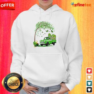 Gnomes Truck Shamrock Patrick’s Day Hoodie