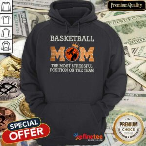 Good Basketball Mom The Most Stressful Position Sweatshirt